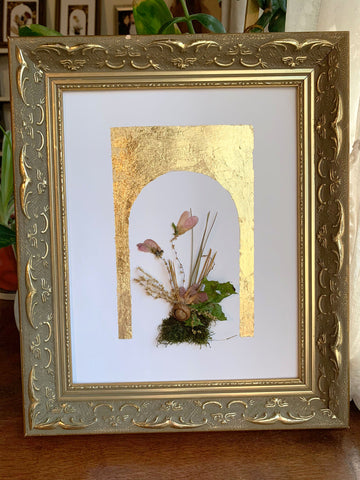 Cottagecore Decor Foraged Dried Flower and Natural Art