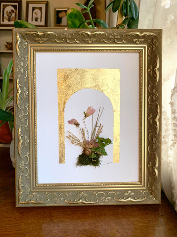 Cottagecore Decor Foraged Dried Flower and Natural Art