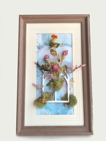 Floral Dreams Cottagecore Decor Foraged Dried Flower and Natural Art